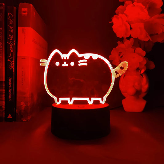 Lámpara Neón Pusheen